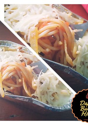 Foto resep 31. Spaghetti Panggang Mozarella