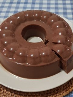 Foto resep Puding jelly coklat simple