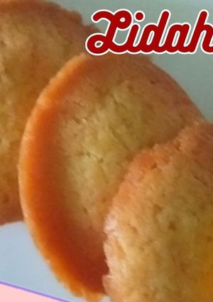 Foto resep Resep lidah kucing bulat