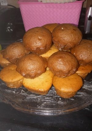 Una foto de Cupcakes de Vainilla y Nesquik(opcional)!
