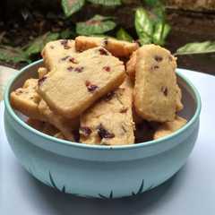 รูปของ Cranberries shortbread