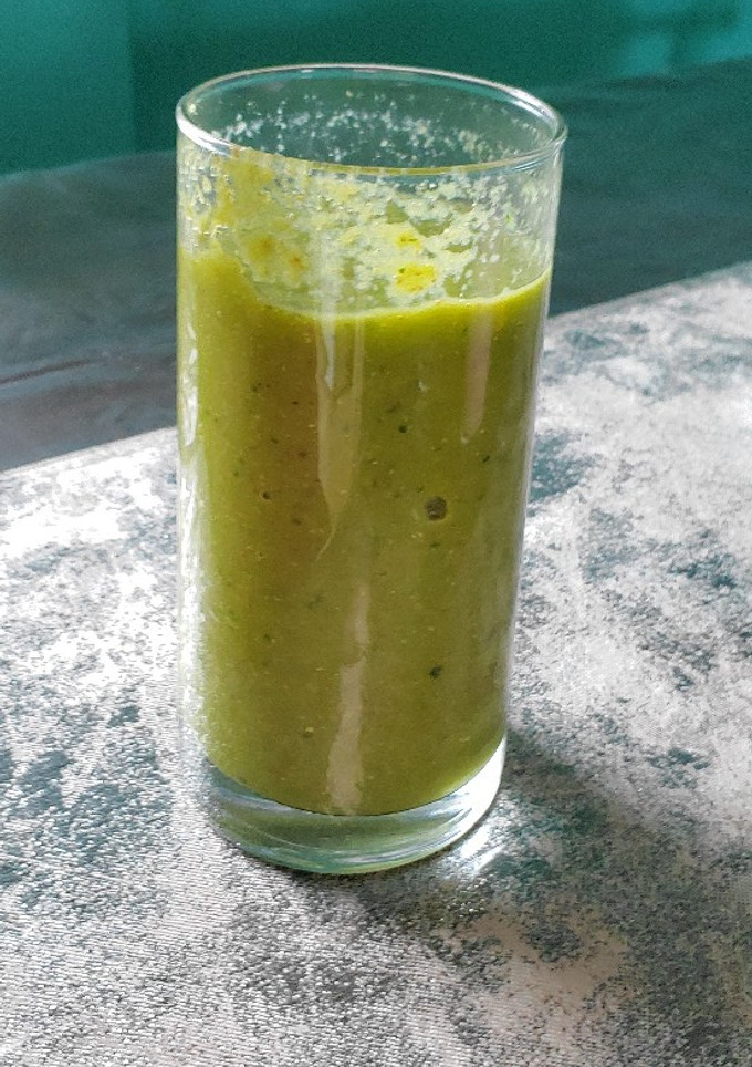 Una foto de Batido verde