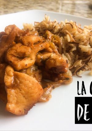 Una foto de Pollo a la BBQ