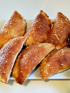 Una foto de Empanadillas de pan al horno