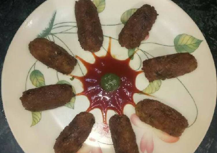 Veg poha kabab
