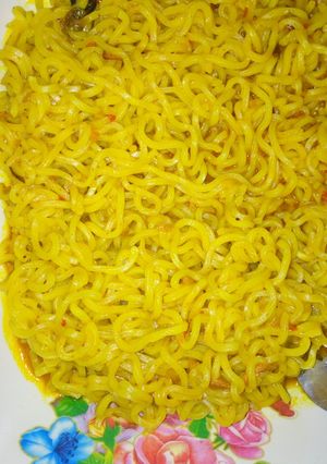 A picture of Tumeric indomie.