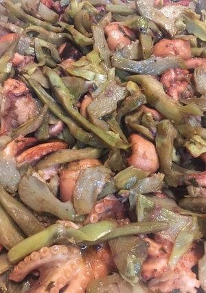 Foto di Seppie e carciofi
