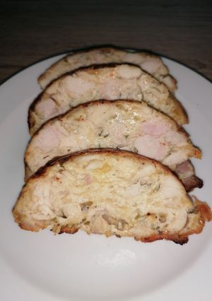 Csirkemell őzgerinc formában recept fotója