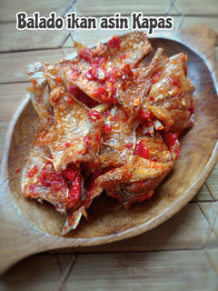 Foto resep Balado ikan asin kapas