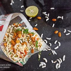 A picture of Mysore Churmuri / sukhi bhel.