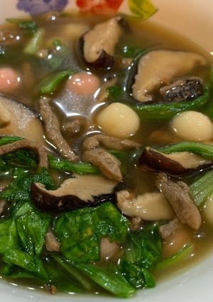 家常鹹湯圓 的食譜成品照片