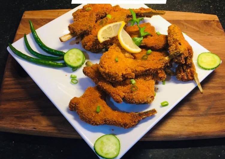 Recipe of Quick Fried Lamb Chops: