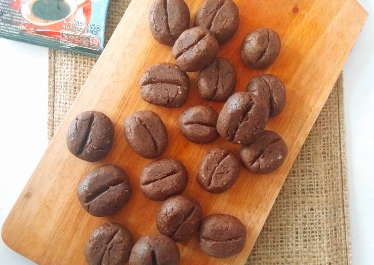 Cara Gampang Membuat Coffee Bean Cookies, Lezat