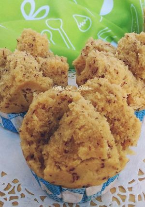Foto resep Bolu kukus pisang mekar no telur no mixer