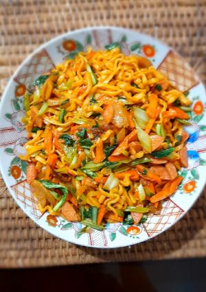 Foto resep Mie goreng (burung dara)