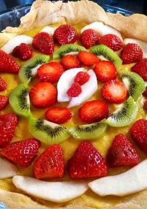 Una foto de Tarta de frutas