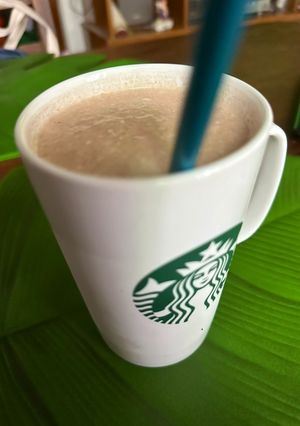 Una foto de Infusión de café y cacao fría