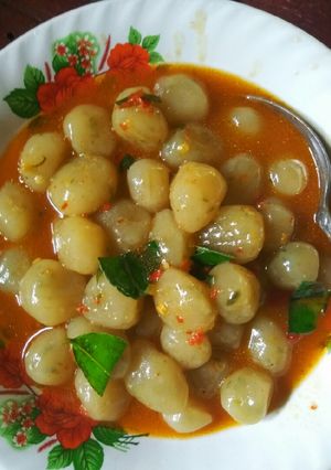 Foto resep Cilok kuah merah