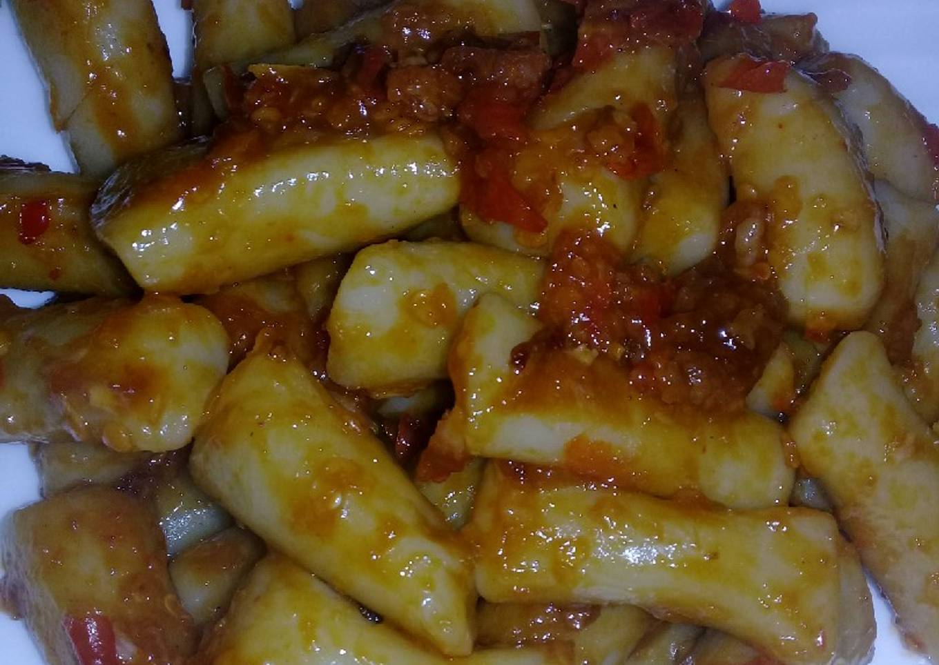 Tteokbokki (takaran sendok)
