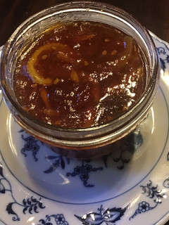 A picture of California Farm Tomato Lemon Marmelade.