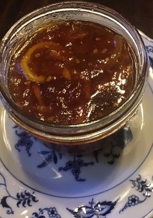 A picture of California Farm Tomato Lemon Marmelade.