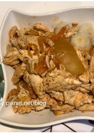 【增肌減脂】泡菜炒雞柳 的食譜成品照片