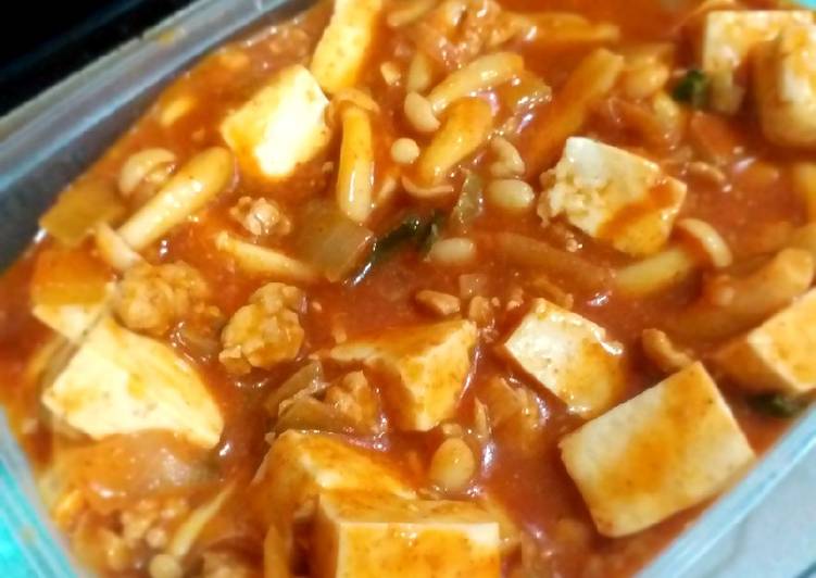 Korean Mapo Tofu