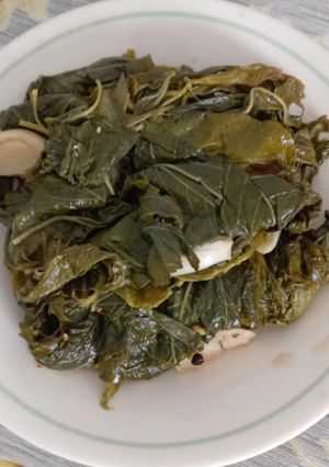 A picture of Adobong Saluyot.