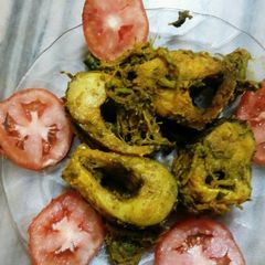 A picture of Methi rohu fish.