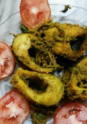 A picture of Methi rohu fish.
