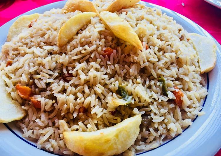 Recipe of Any-night-of-the-week Simple vegetable rice