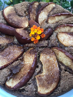 Una foto de Torta de manzana vegana sin gluten 🌱