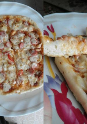 Foto resep Pizza praktis pake teflon/happycall