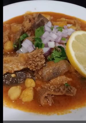 صورة لوصفة بكبوكة بالحمص 🥘🐃🐑