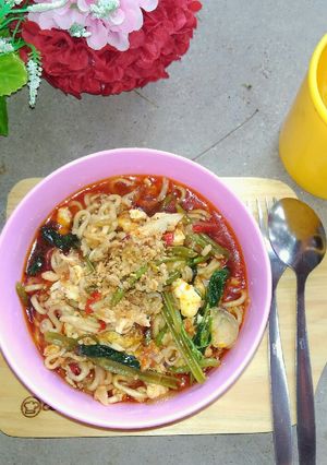 Foto resep Mie Instan Putih Telur Sisa 😁