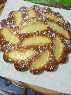 Una foto de Bizcocho de manzana