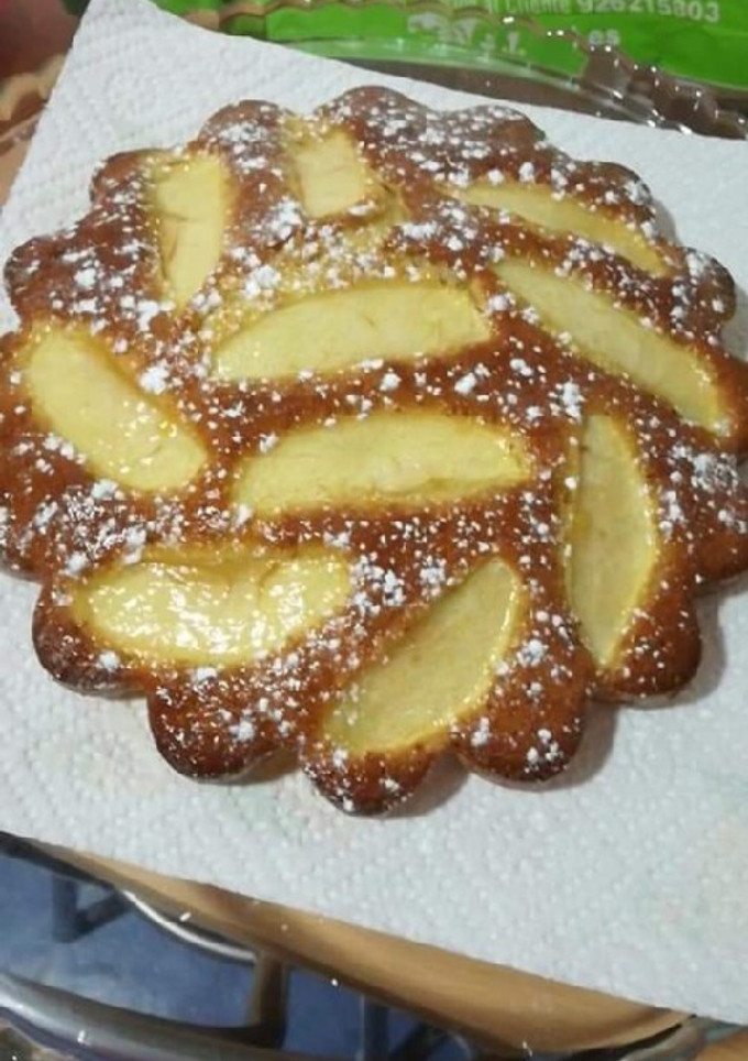 Una foto de Bizcocho de manzana