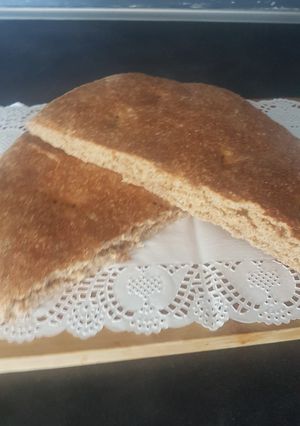 صورة لوصفة الخبز بالدقيق الكامل