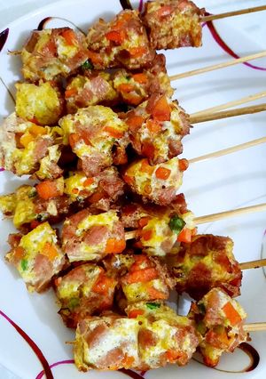 Foto resep Sate Telur Sosis