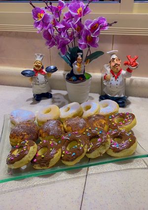 صورة لوصفة دونات الفرن 🍩🍫