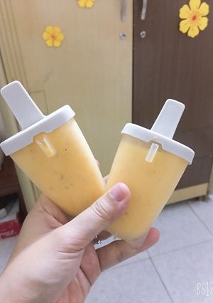 Hình của món Kem chanh dây cho bé.