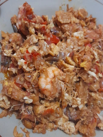 Cara Mudah Membikin Resep Oseng Telur, Tempe, Udang yang Enak Banget Anti Ribet, Mantap Sekali
