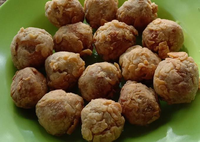 Bakso goreng kriuk ala novitasdin