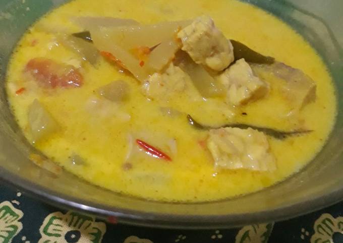 Resep Jangan Lodeh Tempe Sayur Lodeh Tempe Oleh Della Aromatika Floridiana Cookpad