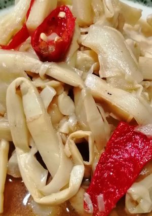 苦瓜炒清水筍 的食譜成品照片