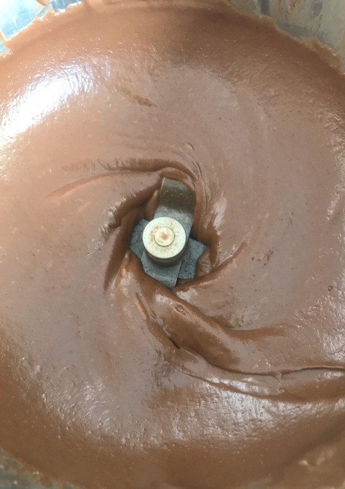 Una foto de Crema de cacao y avellanas saludable (Nocilla)