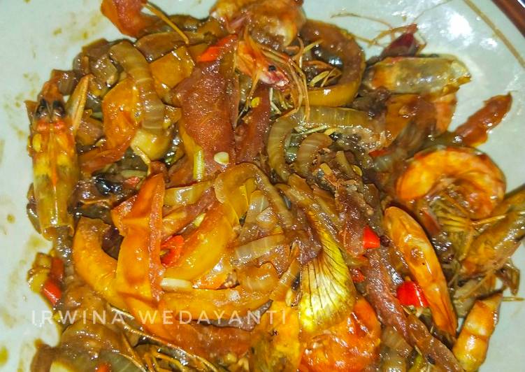 Resep Udang Lada Hitam yang sempurna
