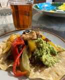 Fajitas gri🍴una especialidad de mi casa hecho en México Mexican curios 🥑