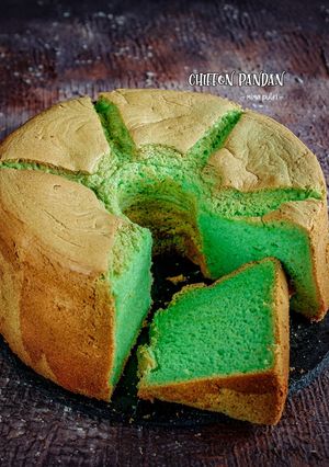 Foto resep Chiffon Cake Pandan 8 telur