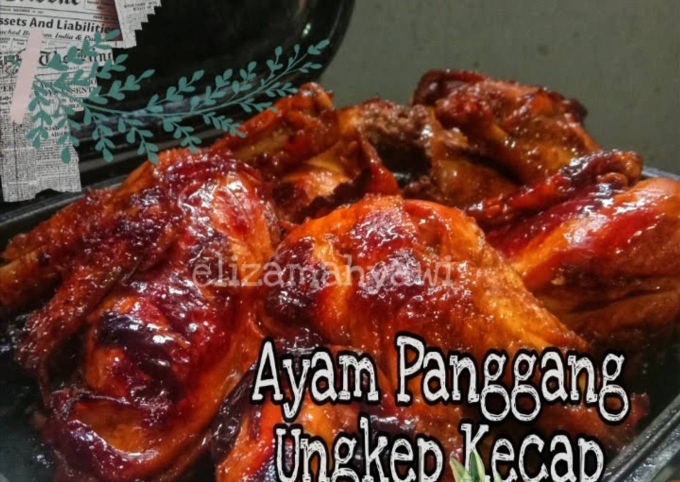 Ayam panggang ditangkap